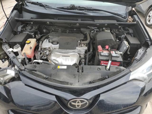 2T3JFREV7JW767109 - 2018 TOYOTA RAV4 SE BLACK photo 12