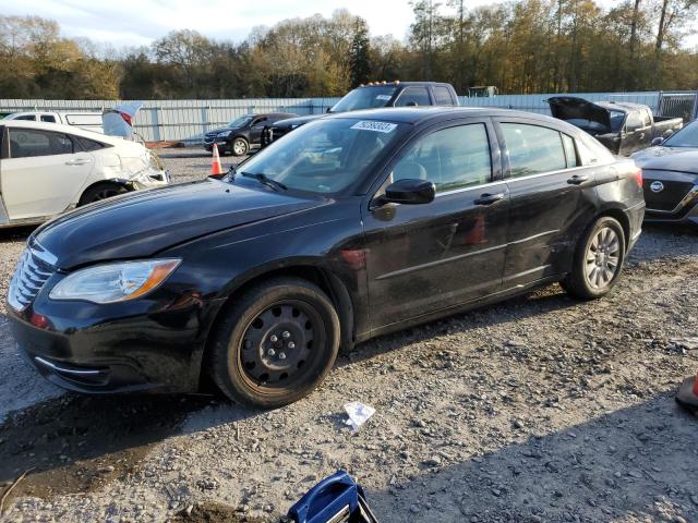 1C3CCBAB8CN248296 - 2012 CHRYSLER 200 LX BLACK photo 1