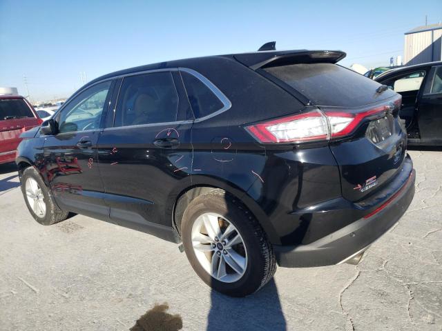 2FMPK3J90HBC28299 - 2017 FORD EDGE SEL BLACK photo 2