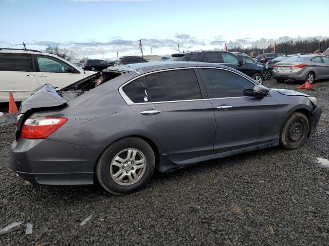 1HGCR2F86EA210410 - 2014 HONDA ACCORD EXL GRAY photo 3