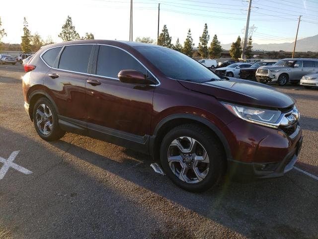 2HKRW1H54HH500706 - 2017 HONDA CR-V EX BURGUNDY photo 4