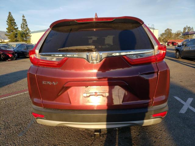 2HKRW1H54HH500706 - 2017 HONDA CR-V EX BURGUNDY photo 6