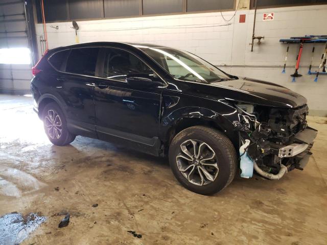 5J6RW2H50LL003141 - 2020 HONDA CR-V EX BLACK photo 4