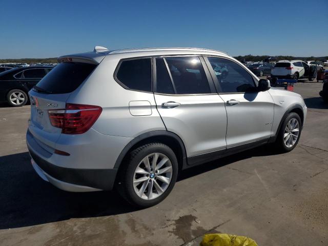 5UXWX9C56E0D11507 - 2014 BMW X3 XDRIVE28I SILVER photo 3