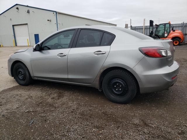 JM1BL1V74D1828466 - 2013 MAZDA 3 I SILVER photo 2