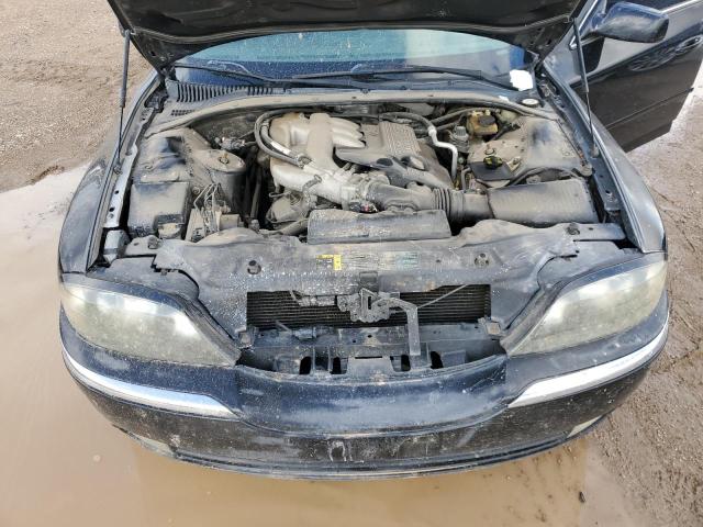 1LNHM86S35Y630386 - 2005 LINCOLN LS BLACK photo 11