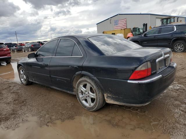 1LNHM86S35Y630386 - 2005 LINCOLN LS BLACK photo 2