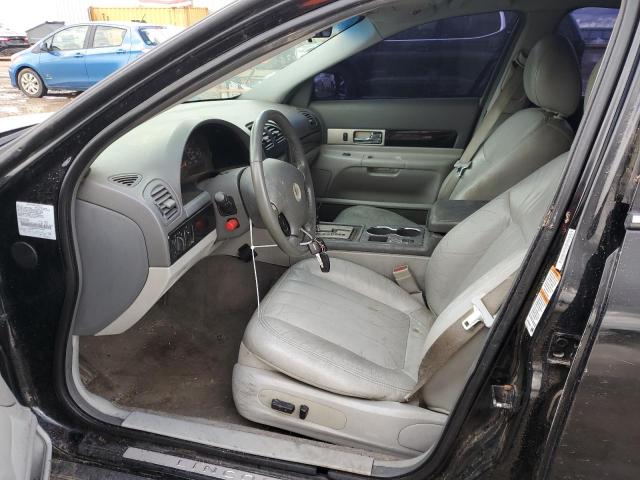 1LNHM86S35Y630386 - 2005 LINCOLN LS BLACK photo 7