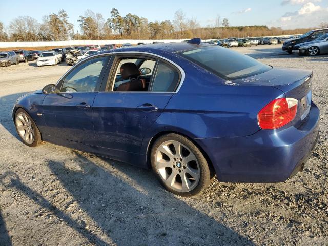 WBAVB73577VH21123 - 2007 BMW 335 I BLUE photo 2