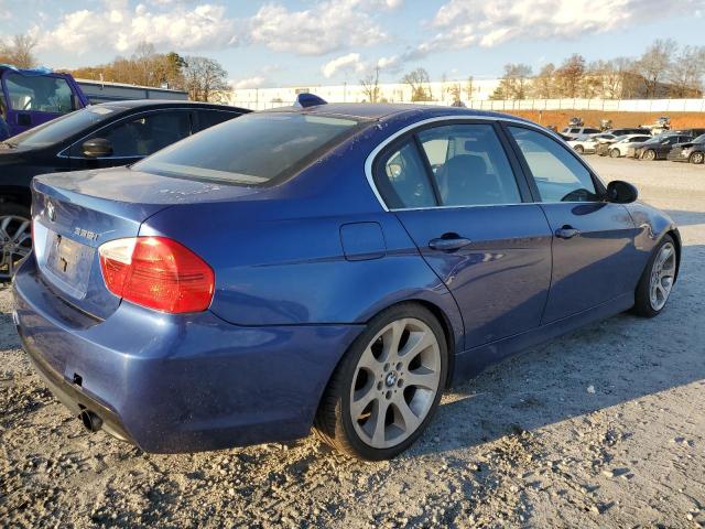 WBAVB73577VH21123 - 2007 BMW 335 I BLUE photo 3