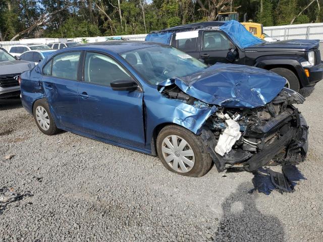 3VW267AJ5GM217586 - 2016 VOLKSWAGEN JETTA S BLUE photo 4