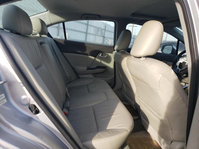 19XFB2F99CE316675 - 2012 HONDA CIVIC EXL ვერცხლისფერი ფოტო 10