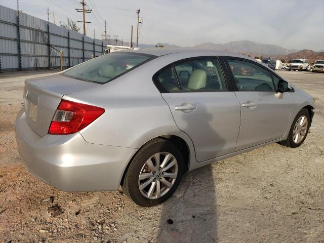 19XFB2F99CE316675 - 2012 HONDA CIVIC EXL ვერცხლისფერი ფოტო 3