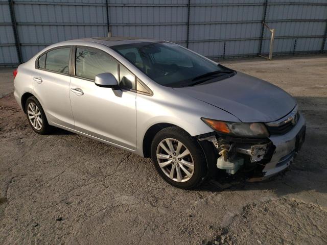 19XFB2F99CE316675 - 2012 HONDA CIVIC EXL SILVER photo 4