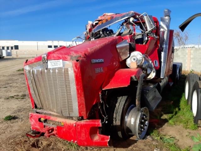 1XKDP4TX2NR469997 - 2022 KENWORTH CONSTRUCTI T800 RED photo 2