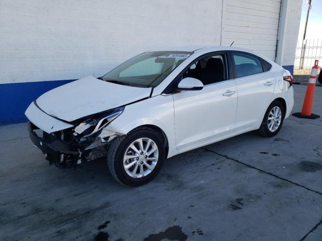 3KPC24A65ME146280 - 2021 HYUNDAI ACCENT SE WHITE photo 1