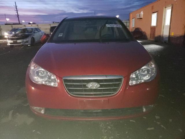 KMHDU46D89U670372 - 2009 HYUNDAI ELANTRA GLS RED photo 5