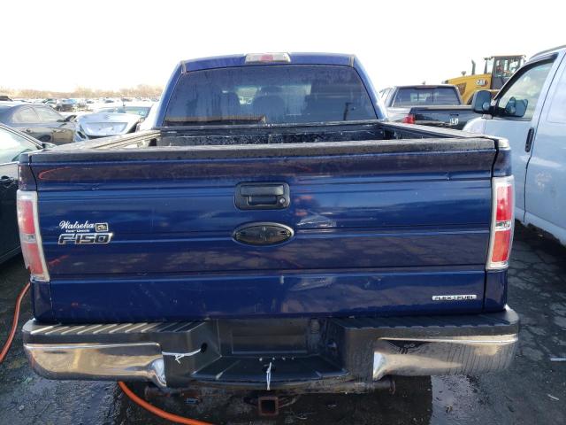 1FTFW1EF4BKD22045 - 2011 FORD F150 SUPERCREW BLUE photo 6