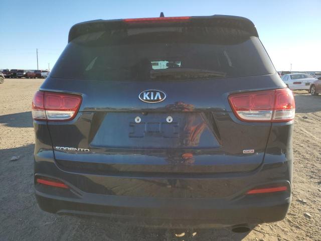 5XYPG4A31JG418170 - 2018 KIA SORENTO LX BLACK photo 6