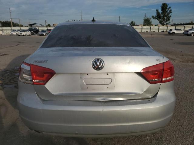 1VWBH7A35CC085209 - 2012 VOLKSWAGEN PASSAT SE SILVER photo 6