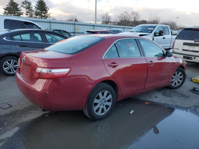 4T1BE46K78U255870 - 2008 TOYOTA CAMRY CE RED photo 3