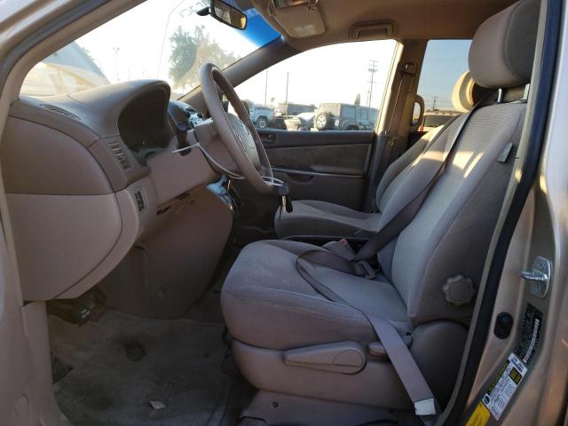 5TDZK23C87S024685 - 2007 TOYOTA SIENNA CE TAN photo 7