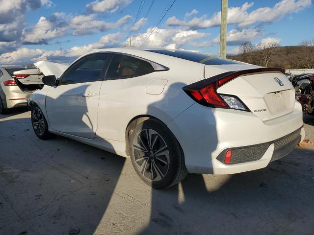 2HGFC3B77JH355193 - 2018 HONDA CIVIC EXL WHITE photo 2