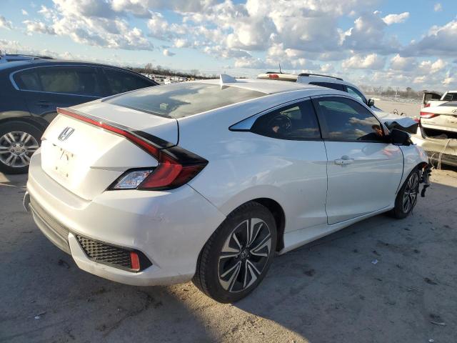 2HGFC3B77JH355193 - 2018 HONDA CIVIC EXL WHITE photo 3