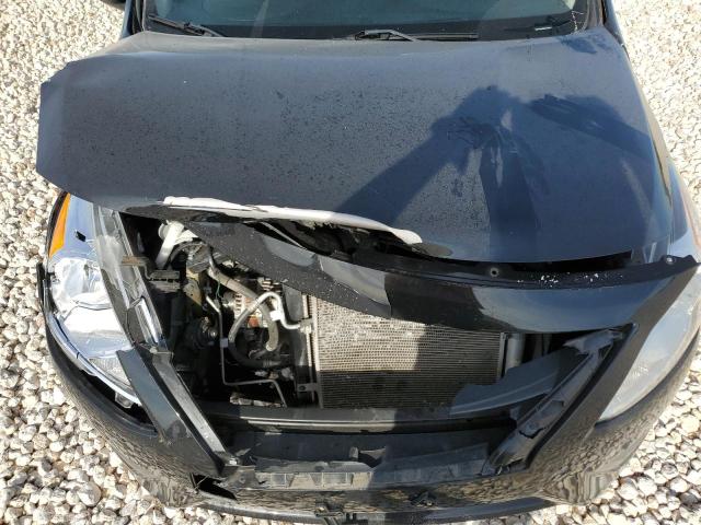 3N1CN7AP5KL825043 - 2019 NISSAN VERSA S GRAY photo 11