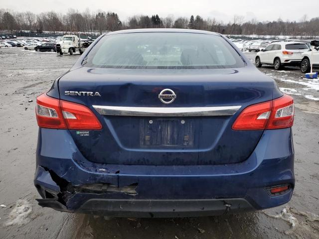 3N1AB7AP5KY357799 - 2019 NISSAN SENTRA S BLUE photo 6