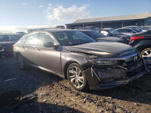 1HGCV1F17KA047822 - 2019 HONDA ACCORD LX GRAY photo 4