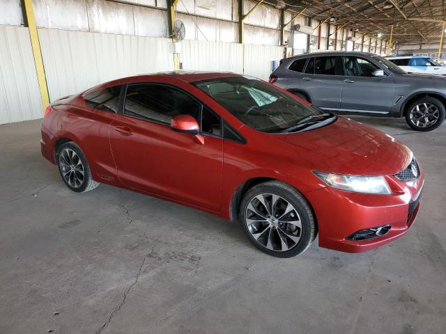 2HGFG4A5XDH700540 - 2013 HONDA CIVIC SI RED photo 4