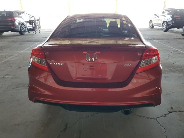 2HGFG4A5XDH700540 - 2013 HONDA CIVIC SI RED photo 6