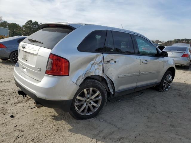 2FMDK4JCXCBA06687 - 2012 FORD EDGE SEL SILVER photo 3