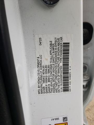 19UDE4H68PA027830 - 2023 ACURA INTEGRA A-SPEC TECH WHITE photo 12