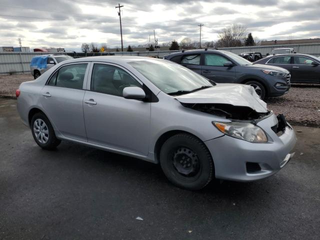 1NXBU4EE2AZ224482 - 2010 TOYOTA COROLLA L BASE SILVER photo 4