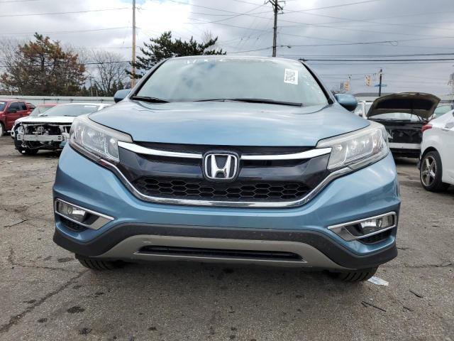 2HKRM3H55GH553107 - 2016 HONDA CR-V EX BLUE photo 5