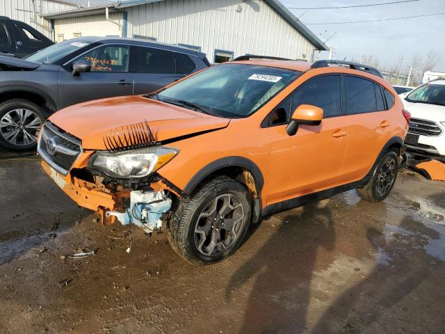 JF2GPACC3E8223438 - 2014 SUBARU XV CROSSTR 2.0 PREMIUM ORANGE photo 1