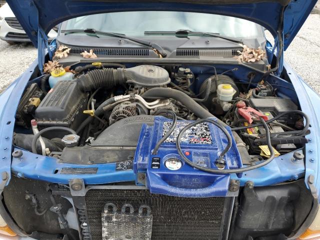 1B7GG22X0XS285930 - 1999 DODGE DAKOTA BLUE photo 11