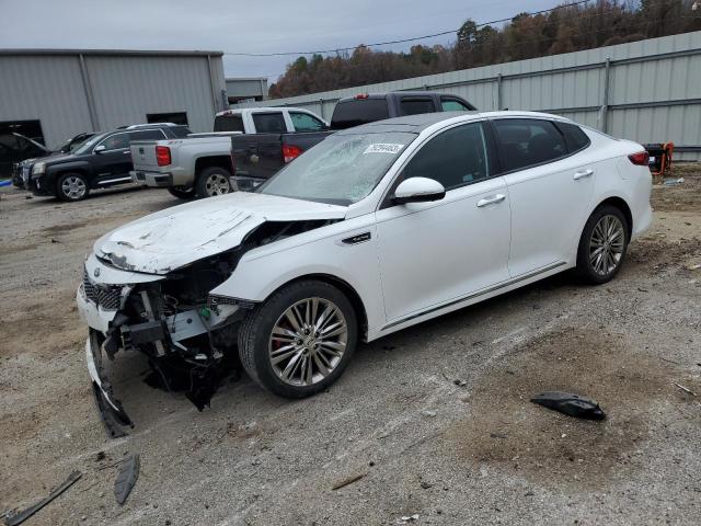 5XXGV4L27GG096092 - 2016 KIA OPTIMA SXL WHITE photo 1