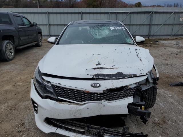 5XXGV4L27GG096092 - 2016 KIA OPTIMA SXL WHITE photo 5