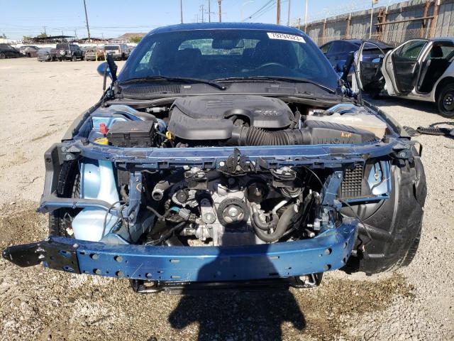 2C3CDZAG7NH218784 - 2022 DODGE CHALLENGER SXT BLUE photo 5