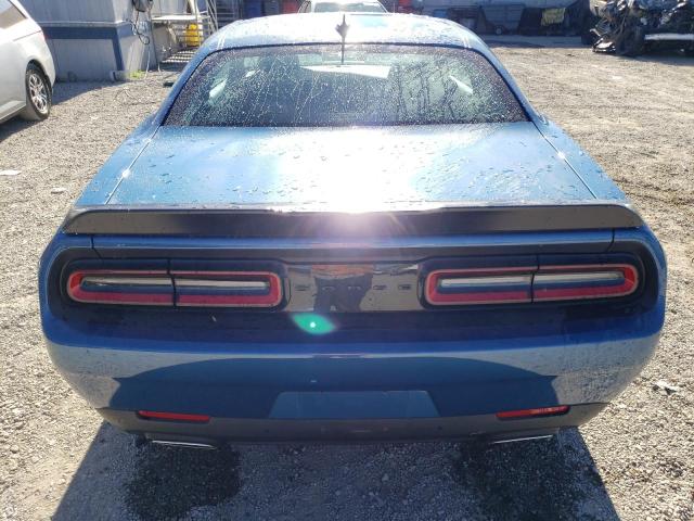 2C3CDZAG7NH218784 - 2022 DODGE CHALLENGER SXT BLUE photo 6