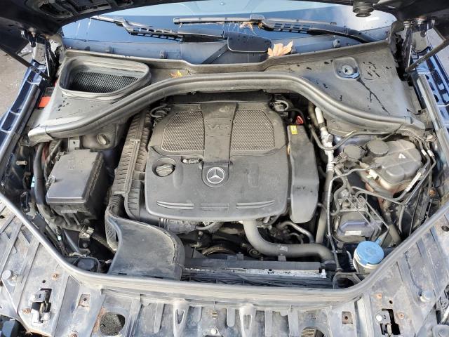 4JGDA5HB1FA520241 - 2015 MERCEDES-BENZ ML 350 4MATIC BLUE photo 12