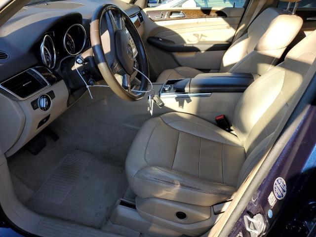 4JGDA5HB1FA520241 - 2015 MERCEDES-BENZ ML 350 4MATIC BLUE photo 7