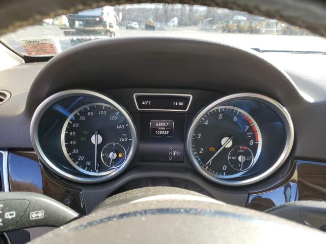 4JGDA5HB1FA520241 - 2015 MERCEDES-BENZ ML 350 4MATIC BLUE photo 9