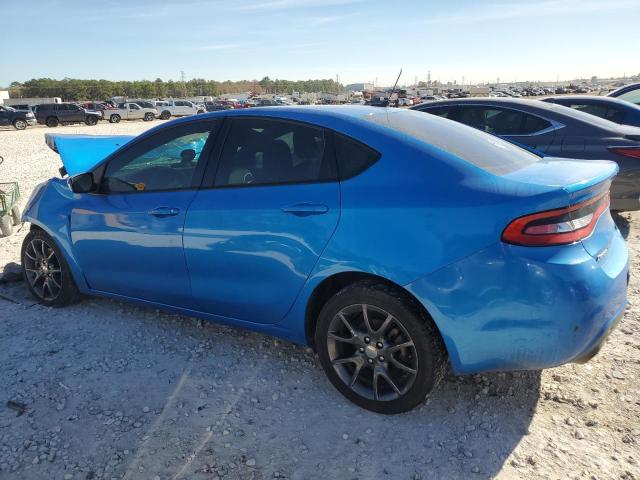 1C3CDFBB6GD549311 - 2016 DODGE DART SXT BLUE photo 2