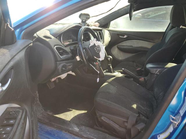 1C3CDFBB6GD549311 - 2016 DODGE DART SXT BLUE photo 7