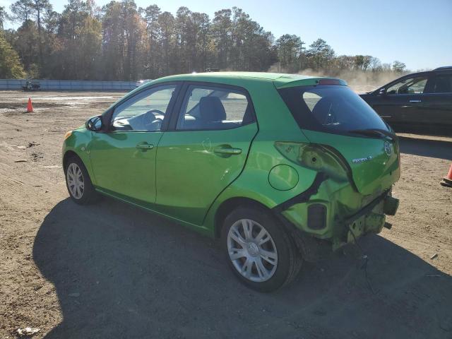 JM1DE1KY9C0138264 - 2012 MAZDA MAZDA2 GREEN photo 2