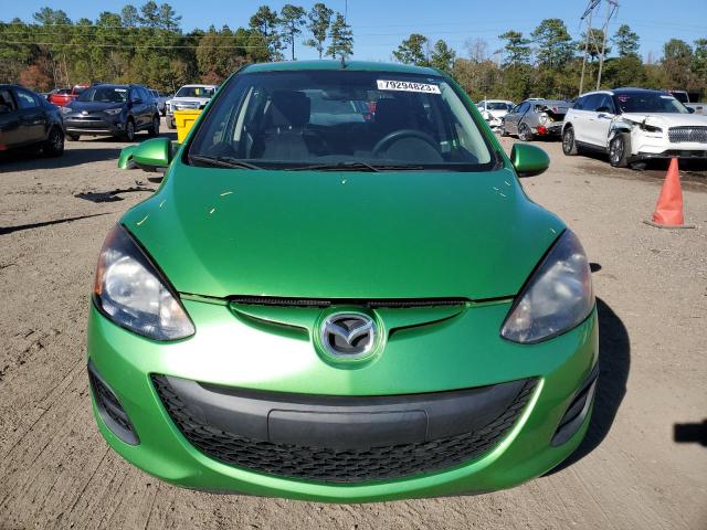 JM1DE1KY9C0138264 - 2012 MAZDA MAZDA2 GREEN photo 5